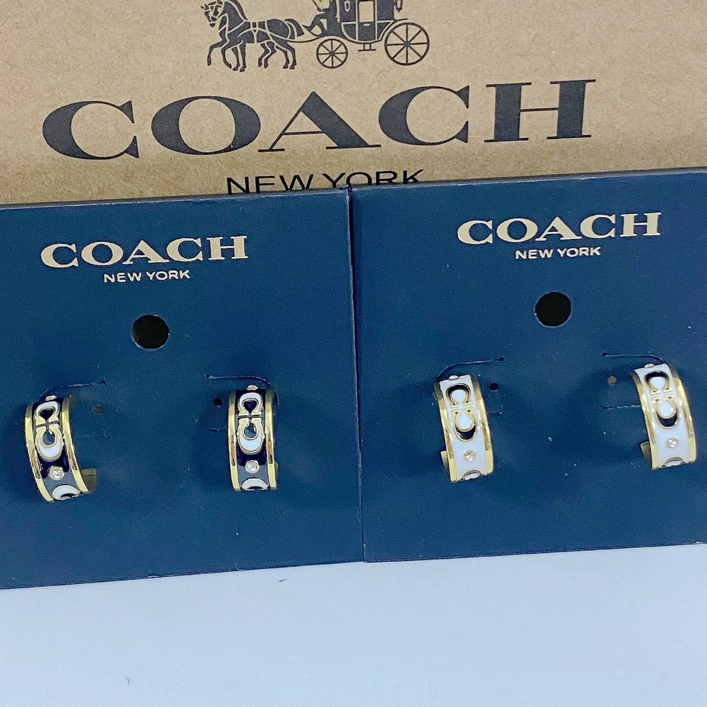 Coach Hoop Earrings